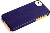 Rock Texture Double Color Protective Case Purple Apple iPhone 5