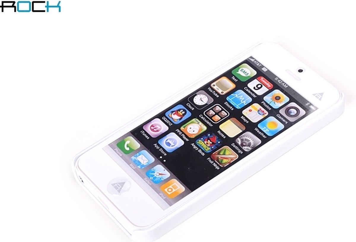 Rock Cover Naked White Apple iPhone 5