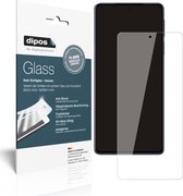 dipos I 2x Pantserfolie helder compatibel met Motorola Edge X30 Beschermfolie 9H screen-protector (expres kleiner dan het glas omdat het gebogen is)