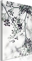 Schilderij - Blooming Twigs (1 Part) Vertical.