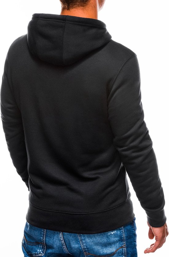 Ombre - sweat à capuche pour hommes noir - basique