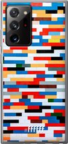 6F hoesje - geschikt voor Samsung Galaxy Note 20 Ultra -  Transparant TPU Case - Mesmerising Mosaic #ffffff