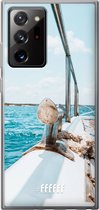 6F hoesje - geschikt voor Samsung Galaxy Note 20 Ultra -  Transparant TPU Case - Sailing #ffffff