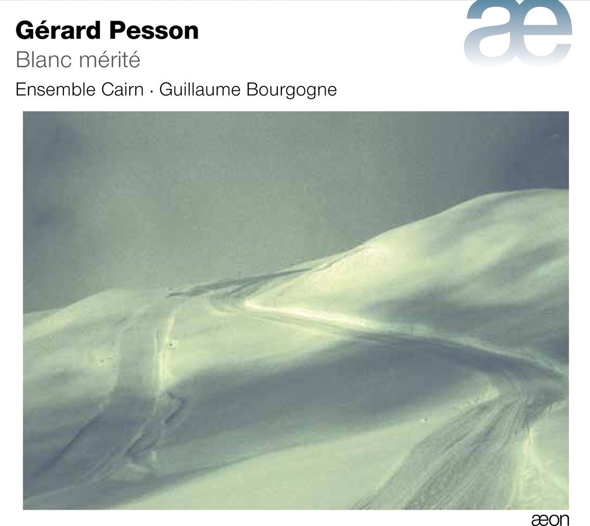 Ensemble Cairn, Guillaume Bourgogne - Pesson: Blanc Mérité (CD)