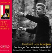 Berliner Philharmoniker, Wiener Philharmoniker, Herbert Von Karajan - Mozart: Salzburger Orchesterkonzerte 1957 (4 CD)
