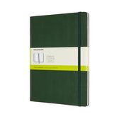 Moleskine Notebook-Xl-Blank-Green-Hardcover