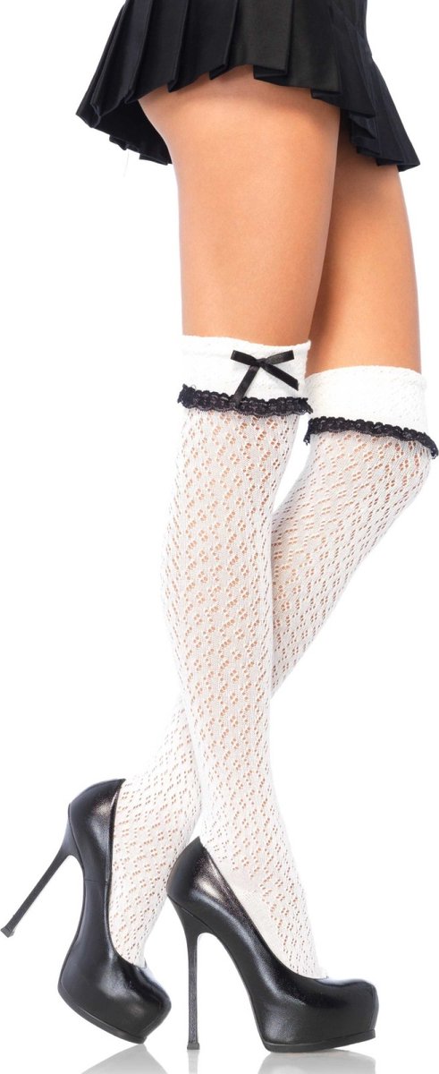 Crocheted Over The Knee Socks