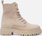 Ann Rocks Veterboots taupe - Maat 39