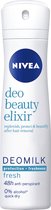 NIVEA Deo Beauty Elixir Deomilk Fresh Vrouwen Spuitbus deodorant 150 ml 1 stuk(s)
