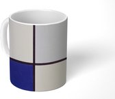 Mok - Koffiemok - Tableau I - Piet Mondriaan - Mokken - 350 ML - Beker - Koffiemokken - Theemok