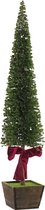 LuxuryLiving -Kerstboom - DKD Home Decor - Polyester - 20 x 20 x 95 cm