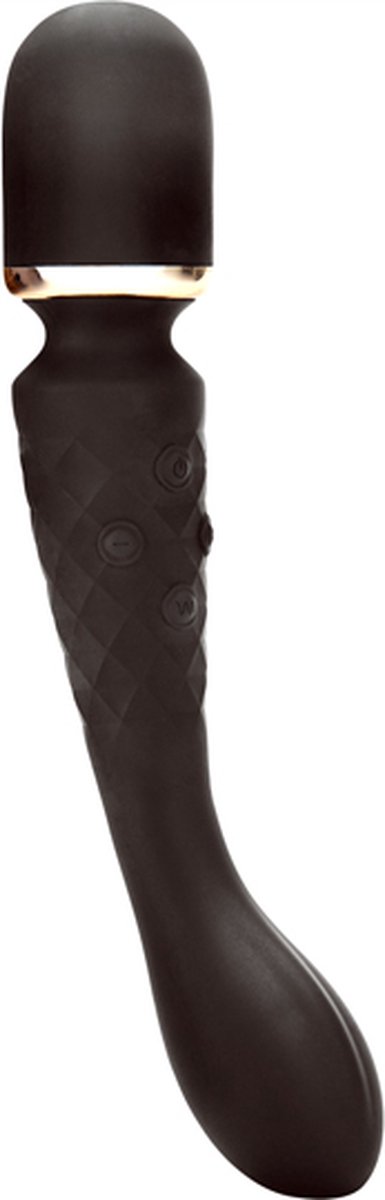 Goedkoopste Bodywand - Luxe 2-Way Wand Large Zwart