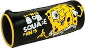 Spongebob Etui Square Pants Junior 21 X 7,5 Cm Zwart/geel