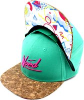 Woed | 90s - Snapback - Pet - Petrol - Kurk - One size