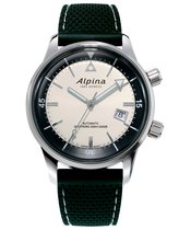 Alpina Seastrong Diver Heritage AL-525S4H6 Horloge - Rubber - Zwart - Ø 42 mm