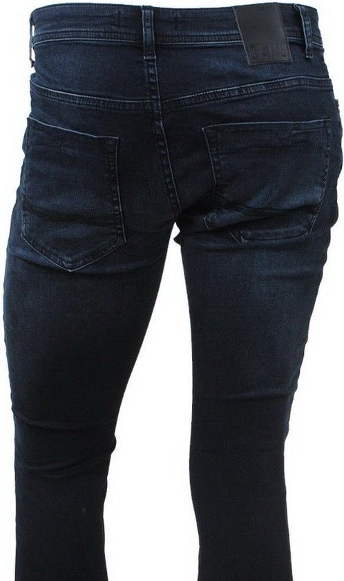 Cars Jeans - Heren Jeans - Super Skinny - Lengte 32 - Stretch - Dust -  Black Blue | bol.com