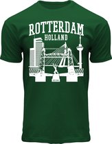 Fox T-shirt Construct Rotterdam - Bottle Green - XL