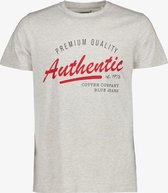 Unsigned heren T-shirt - Grijs - Maat M