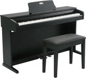 SUZUKI pianomeubilair 88 toetsen mat zwart (zware toets)