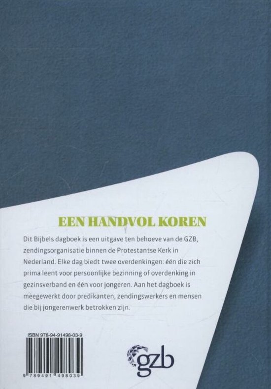 Een handvol koren 2014 9789491498039 Boeken