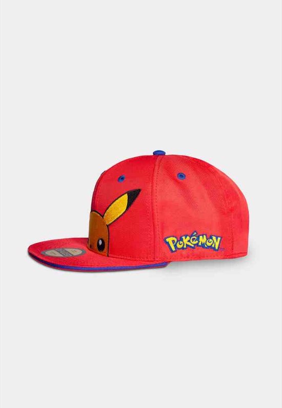 Casquette Pokémon Snapback enfant Pikachu Rouge | bol.com