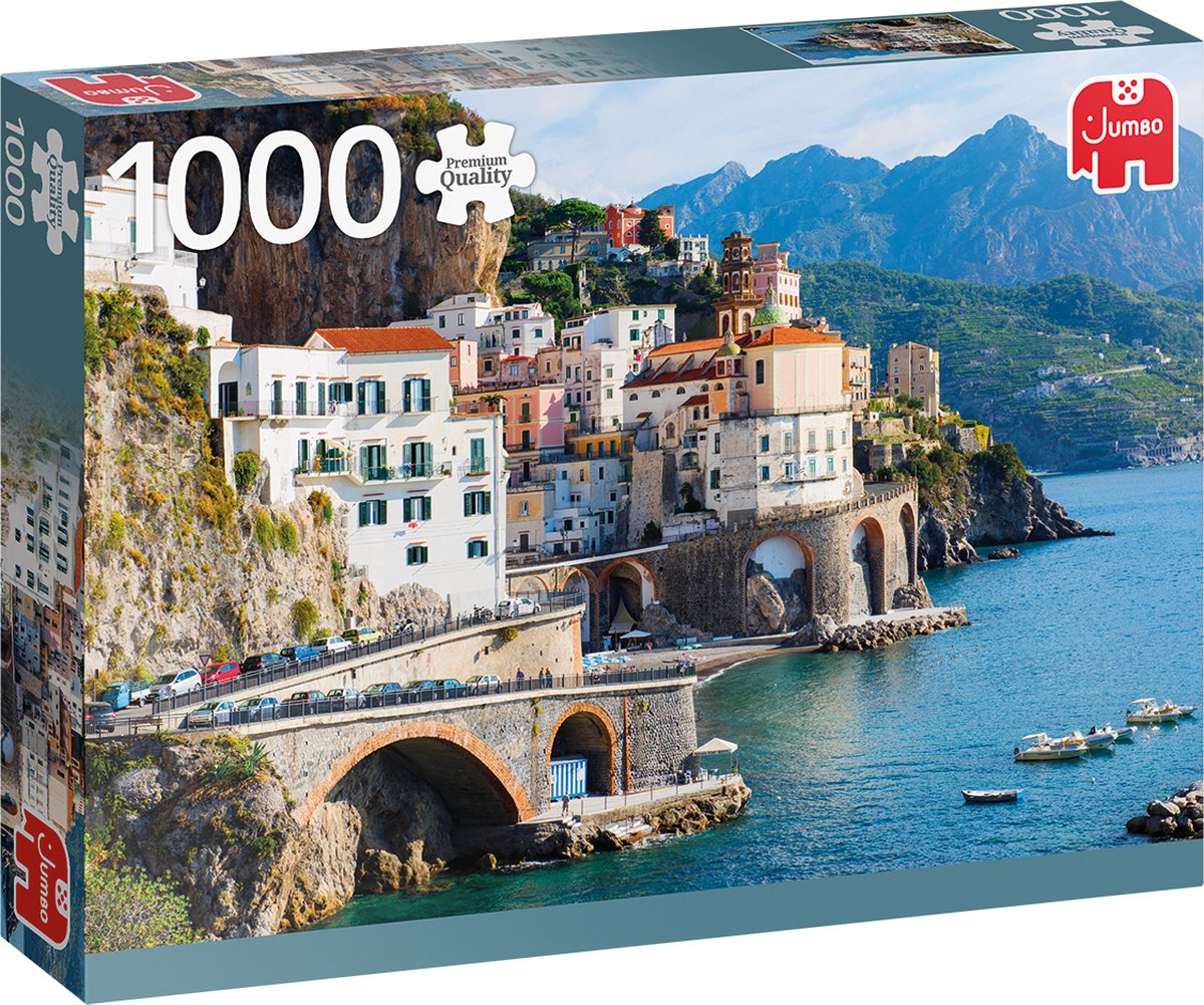 Jumbo Premium Collection Puzzel Amalfi Coast - Legpuzzel - 1000 stukjes