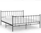 Bedframe metaal zwart 180x200 cm