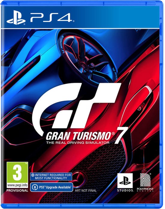 Cover van de game Gran Turismo 7 - PS4