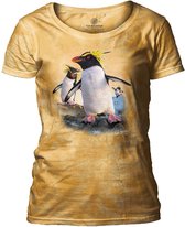 Ladies T-shirt Rockhopper Penguins L