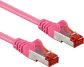 Geen 111474 - Cat 6 UTP-kabel - RJ45 - 1.5 m - roze