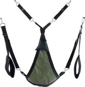 Triangle canvas sling - 3 or 4 points - Full set - Kaki