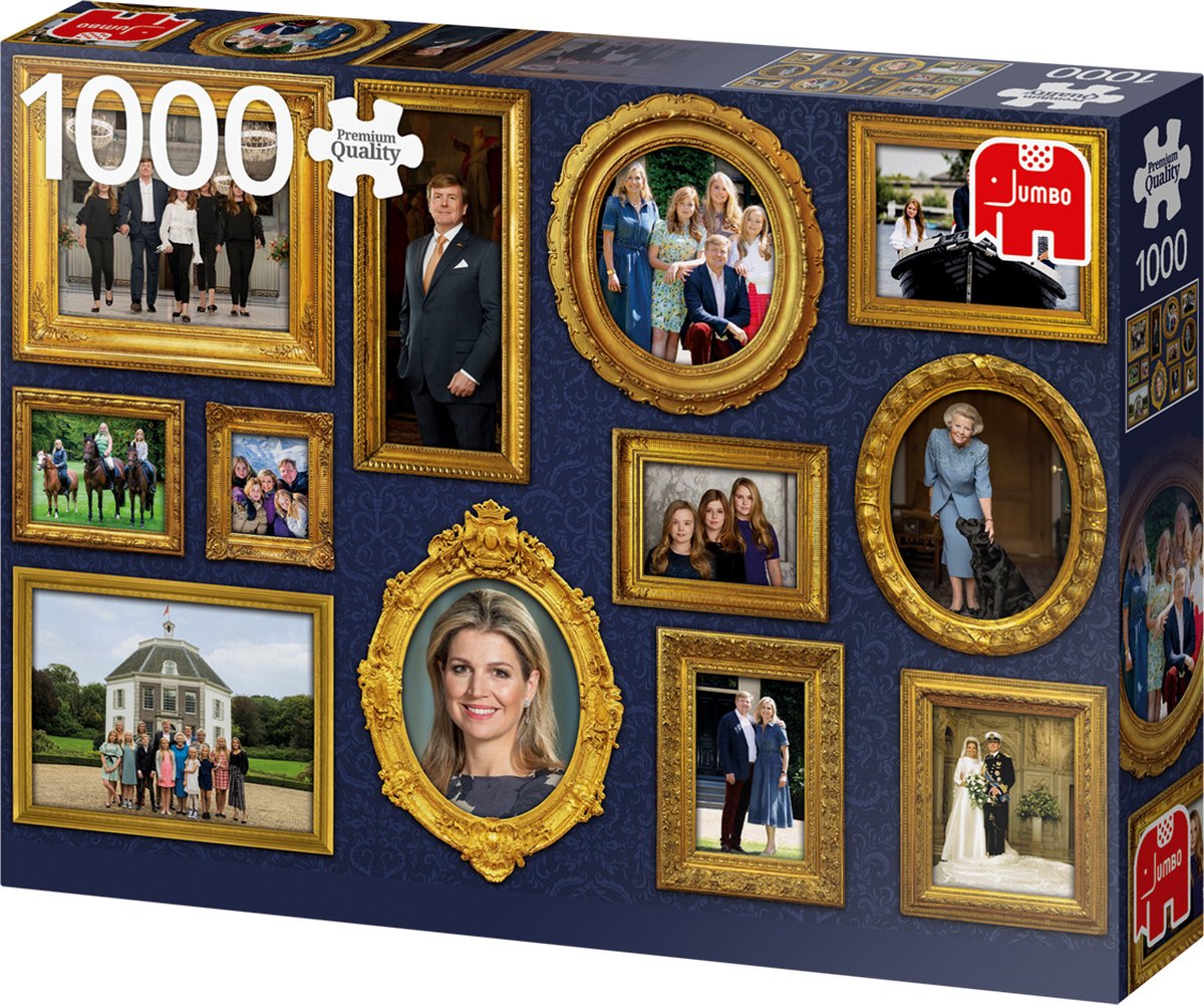 Jumbo Premium Collection Puzzel Het Koningshuis - Legpuzzel - 1000 stukjes