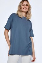 Object T-shirt Nmloui S/s O-neck Top S* 27019517 China Blue Dames Maat - XS