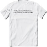 Onder De 18 Word Geen Bier Getapt T-Shirt | Bier Kleding | Feest | Drank | Grappig Verjaardag Cadeau | - Wit - XXL