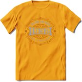 1932 The One And Only T-Shirt | Goud - Zilver | Grappig Verjaardag  En  Feest Cadeau | Dames - Heren | - Geel - XL