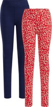 WE Fashion Meisjes legging, 2-pack