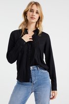 WE Fashion Dames blouse met borduursel