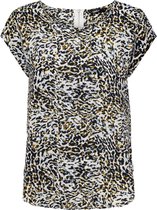 ONLY ONLVIC SS AOP TOP NOOS PTM Dames T-shirt - Maat 42