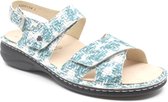 FinnComfort Linosa aqua combi dames sandaal