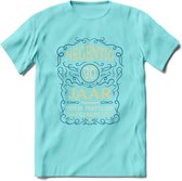 90 Jaar Legendarisch Gerijpt T-Shirt | Royal Blue - Ivoor | Grappig Verjaardag en Feest Cadeau Shirt | Dames - Heren - Unisex | Tshirt Kleding Kado | - Licht Blauw - XL