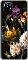 Telefoonhoesje Geschikt voor Xiaomi Mi 11 hoesje - Bloem - Boeket - Patronen - Siliconen Telefoonhoesje