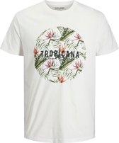 Jack & Jones T-shirt Shape White (Maat: 4XL)