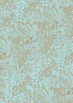 Paperpatch decoupagepapier Lace tuquoise