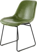 Cora 110 stoel, set van 2 groen