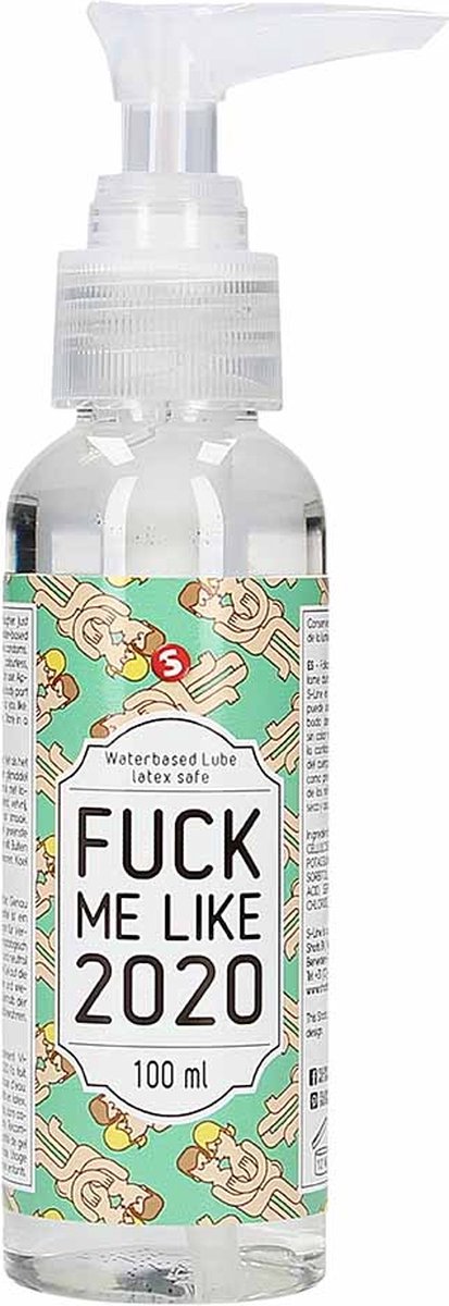 Goedkoopste Waterbasis Glijmiddel – Fuck Me Like 2020 – 100 ml