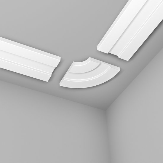 Plafond Rozet 156019 Sierelement plafond centrum neo-classicisme stijl wit 51 cm Plafond Rozet 156019 Sierelement plafond centrum neo-classicisme stijl wit 51 cm