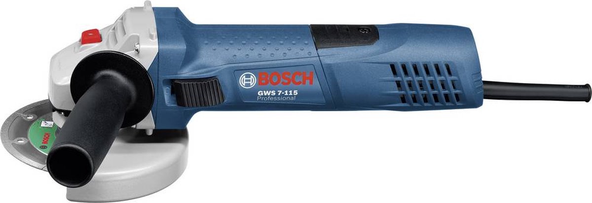 Bosch Professional GWS 7-115 Haakse slijper - 720 Watt - 115 mm  schijfdiameter | bol.com