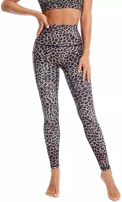 Fancylegs – Leopard Sportlegging Dames 
