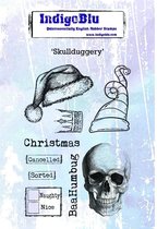 Skullduggery A6 Rubber Stamp (IND0474)