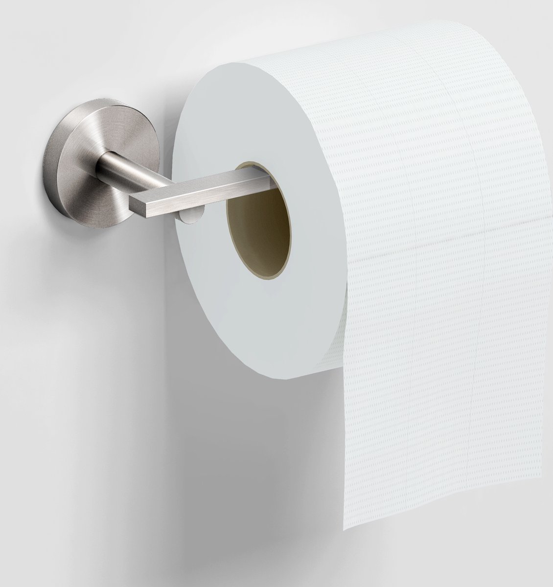 HITSLAM Porte Rouleau Papier Toilette Noir, Support Papier